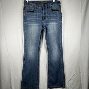 Cody James Men's Jeans Size 35X34 Relaxed Straight Fit Blue Western Rodeo